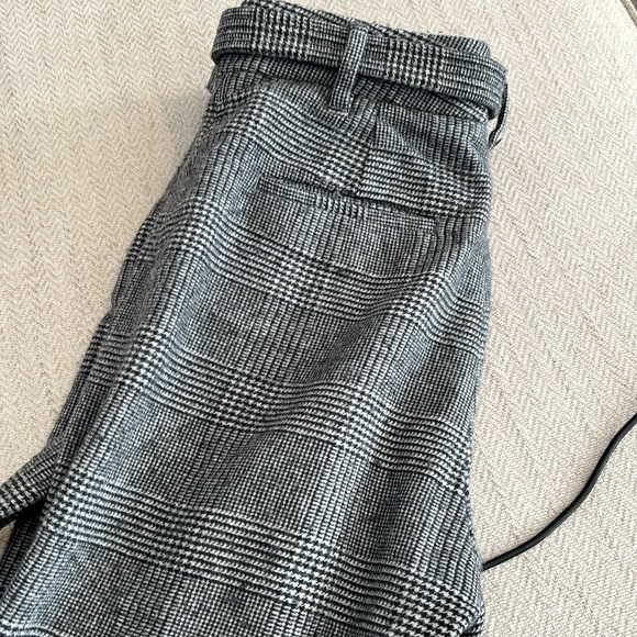 Wilfred Cropped Plaid Pants with Tie - Picture 4 of 4